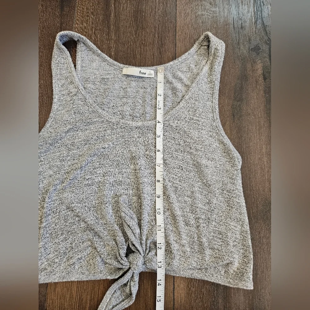 NWOT Wilfred Free Tie Front Crop Top - SIZE S - Picture 12 of 13